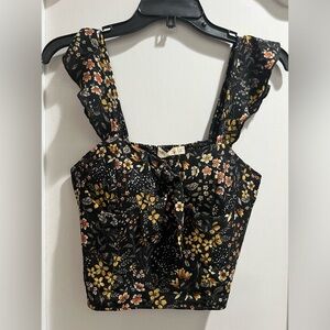 Two piece set floral outfit